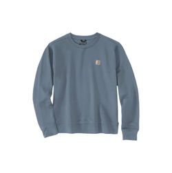 T-SHIRT RELAXED FIT MIDWEIGHT FRENCH TERRY CREWNECK SWEATSHIRT CLOUD